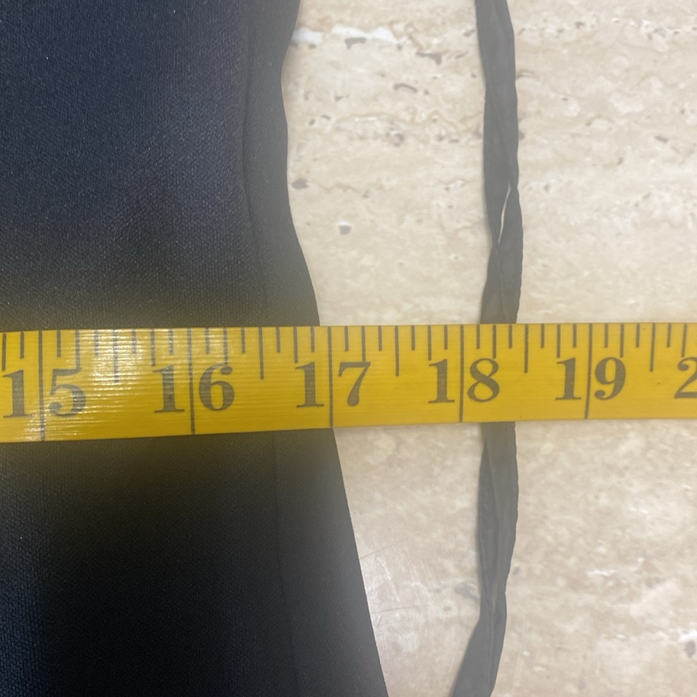 Tahari NWOT black,red heavier fabric inner liner.No flaws, measurements below. - Picture 8 of 16
